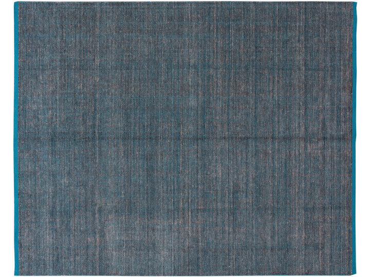 Modern Bamboo & Silk Boho Rug 9 X 12
