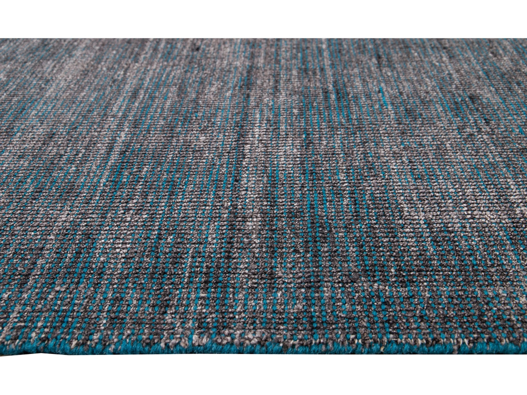 Modern Bamboo & Silk Boho Rug 9 X 12