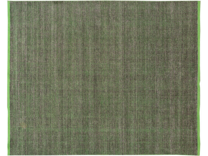 Modern Bamboo & Silk Boho Rug 9 X 12