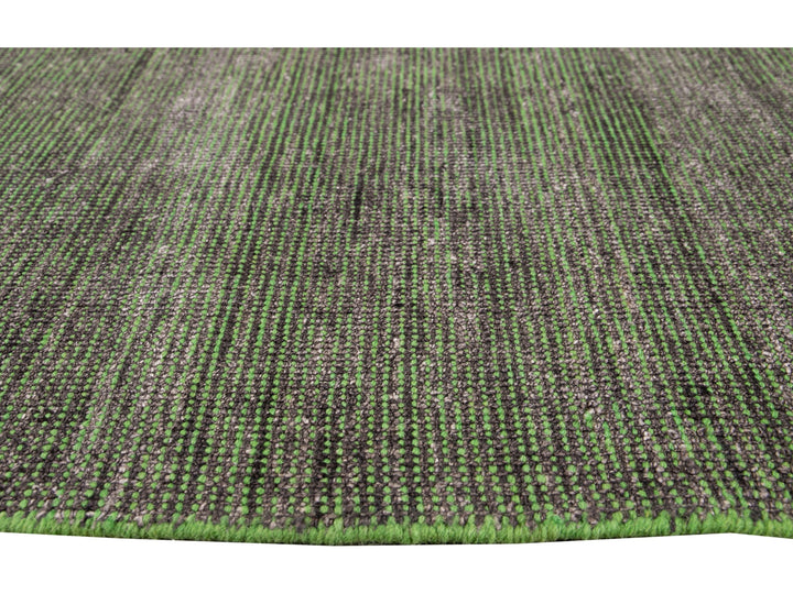 Modern Bamboo & Silk Boho Rug 9 X 12