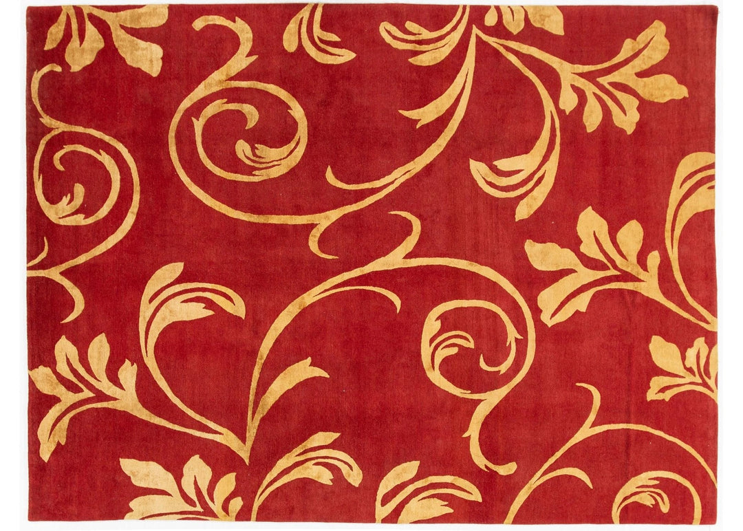 21st Century Contemporary Nepalese Wool Rug 9' x 12'