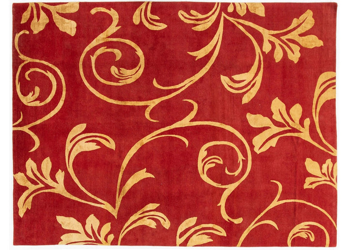 21st Century Contemporary Nepalese Wool Rug 9' x 12'