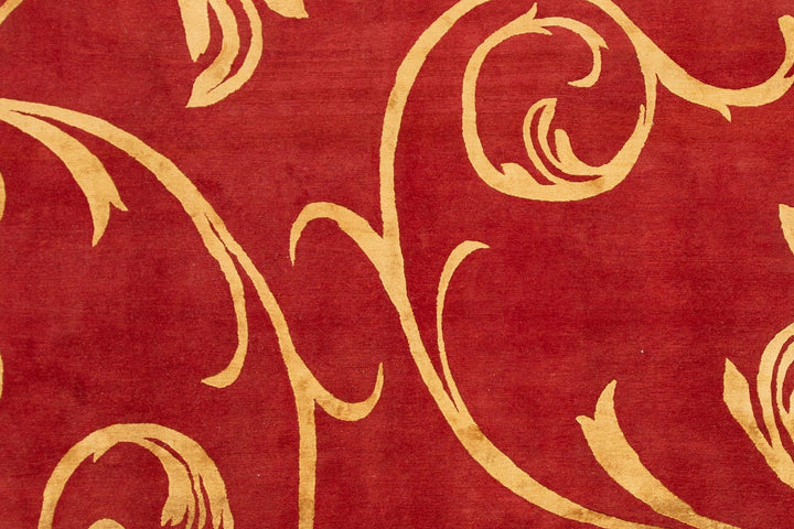 21st Century Contemporary Nepalese Wool Rug 9' x 12'