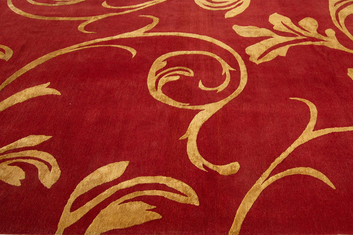 21st Century Contemporary Nepalese Wool Rug 9' x 12'