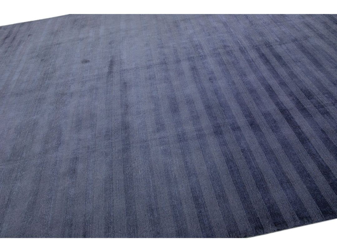 Modern Indian Wool Rug 10 X 14