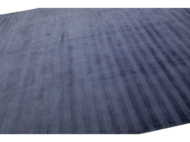 Modern Indian Wool Rug 10 X 14