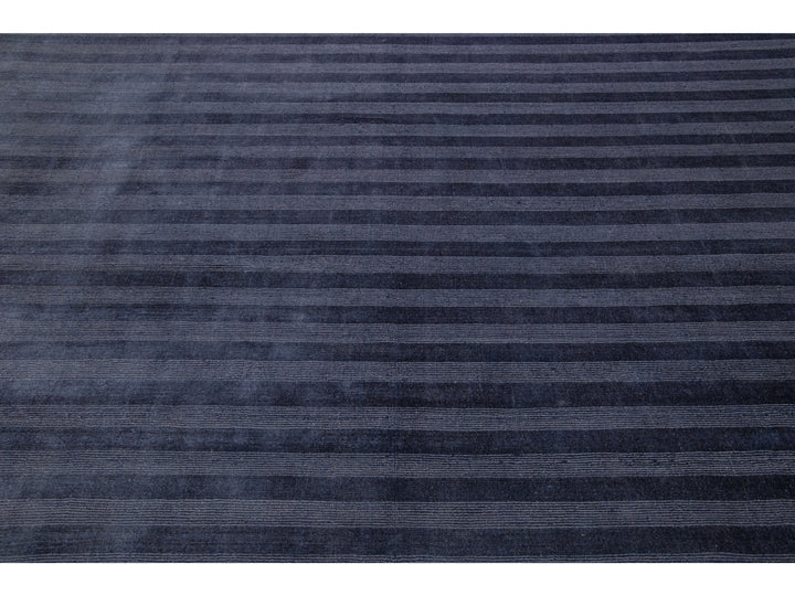 Modern Indian Wool Rug 10 X 14