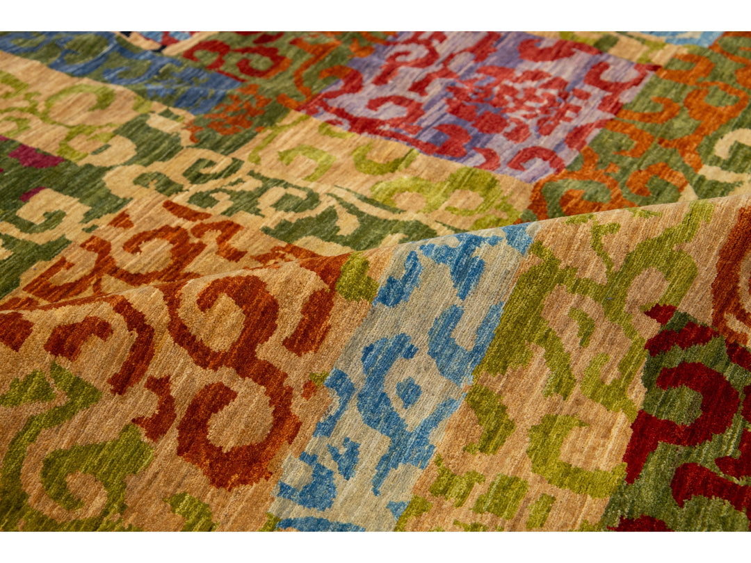 Modern Transitional Wool Rug 9 x 12