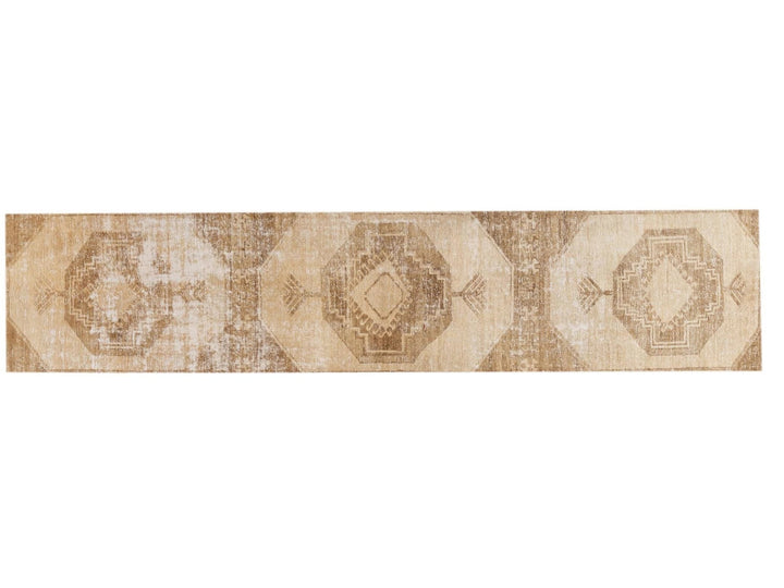 Beautiful Turkish Runner Rug, 3' x 13'