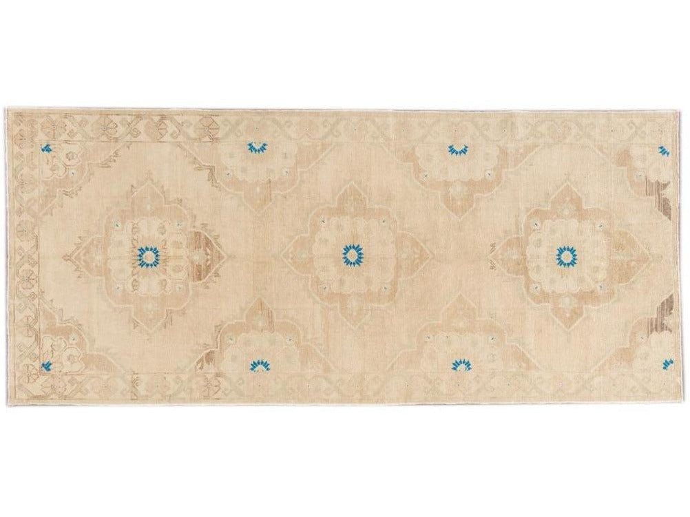Mid-20th Century Beautiful Turkish Runner Rug, 5 X 11