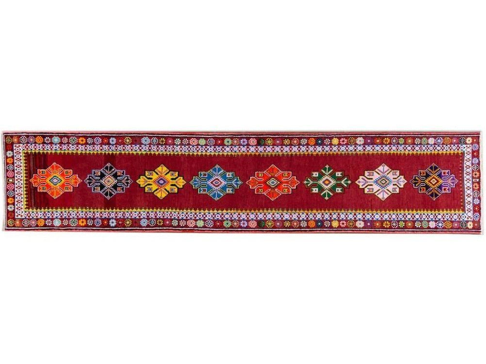 Mid 20th Century Beautiful Turkish Runner Rug, 3 X 13