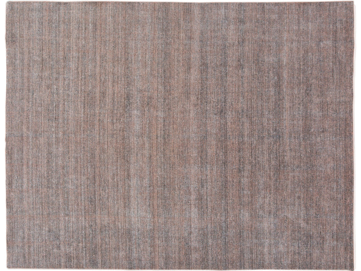 Modern Bamboo & Silk Boho Rug 9 X 12