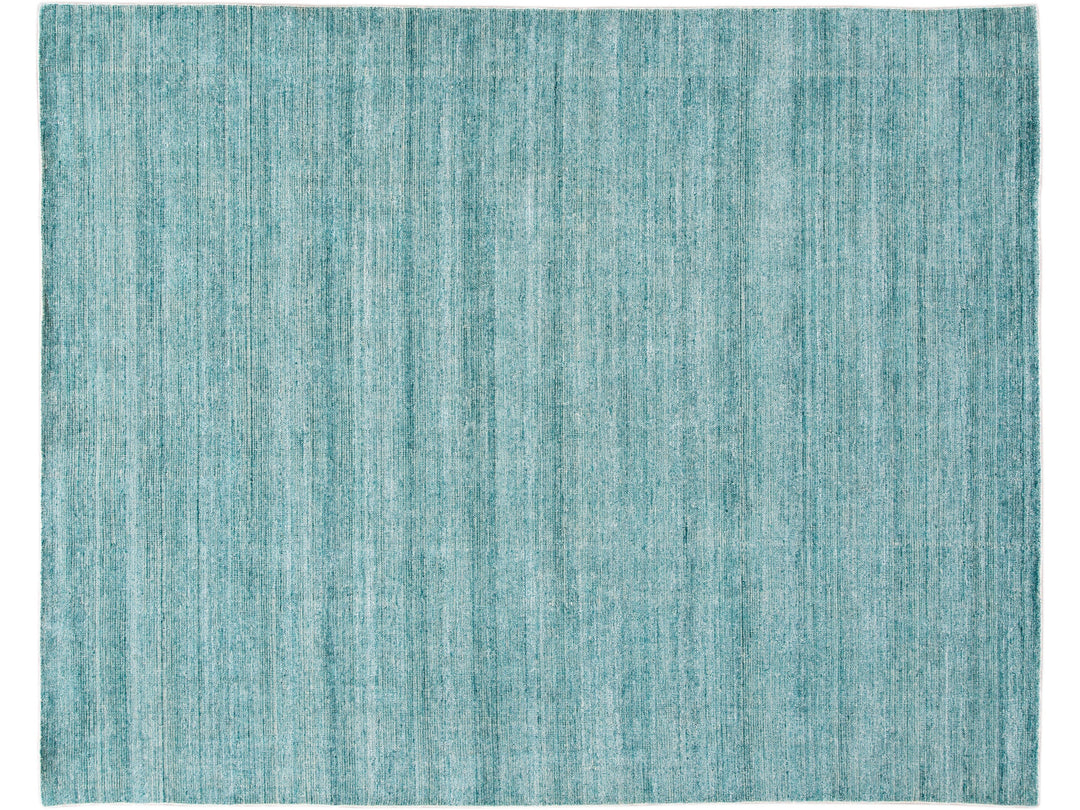 Modern Bamboo & Silk Boho Rug 9 X 12