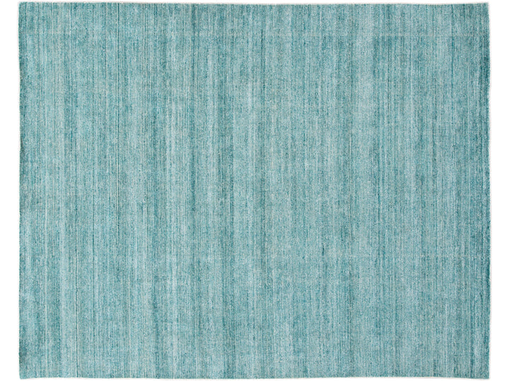 Modern Bamboo & Silk Boho Rug 9 X 12