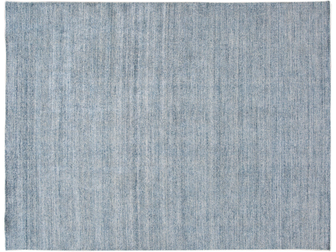 Modern Bamboo & Silk Boho Rug 9 X 12