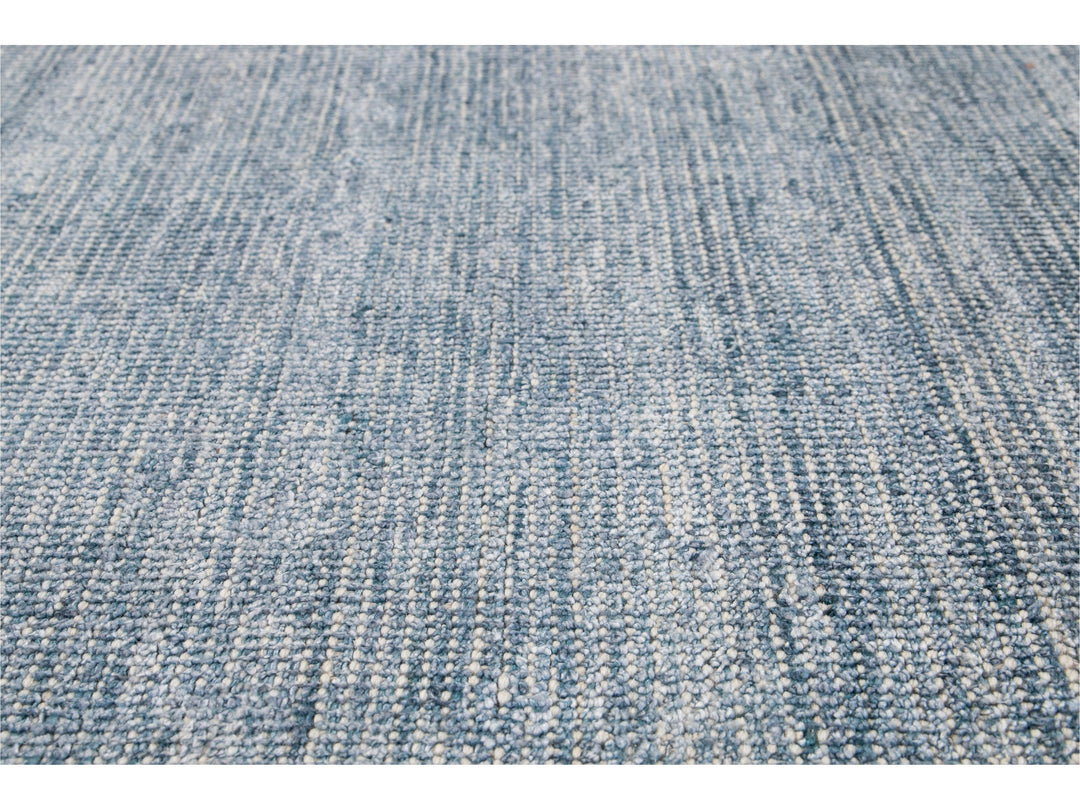 Modern Bamboo & Silk Boho Rug 9 X 12v