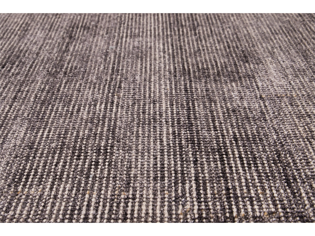 Modern Bamboo & Silk Boho Rug 9 X 12