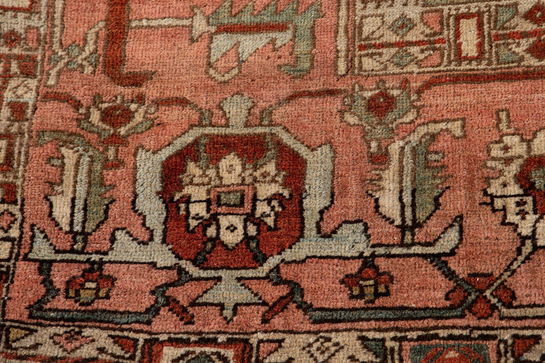 19th Century Antique Serapi Wool Rug 9 X 13