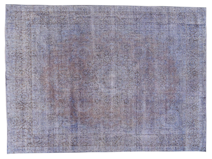 Vintage Distressed Wool Rug 10 X 13