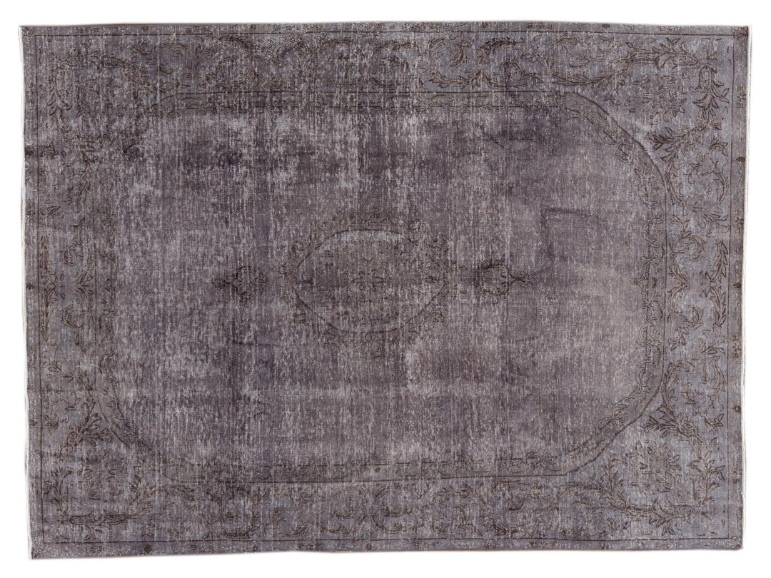 Vintage Distressed Wool Rug 7 X 10