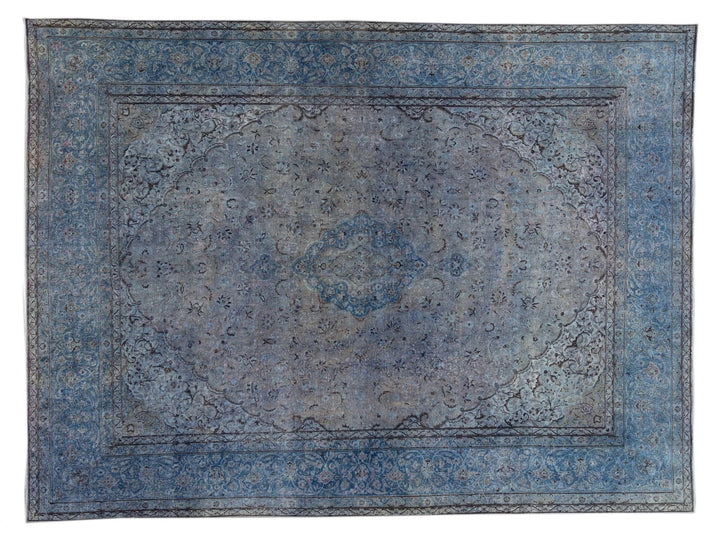 Vintage Distressed Wool Rug 10 X 13