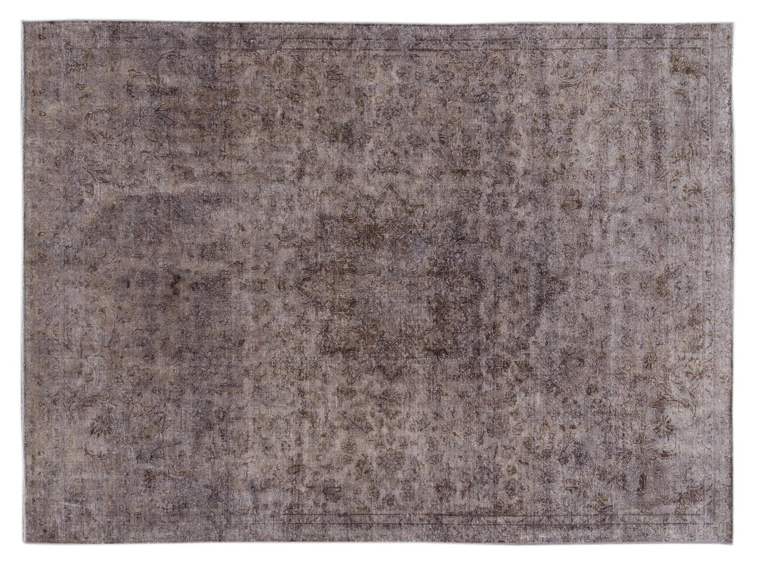 Vintage Distressed Wool Rug 8 X 10