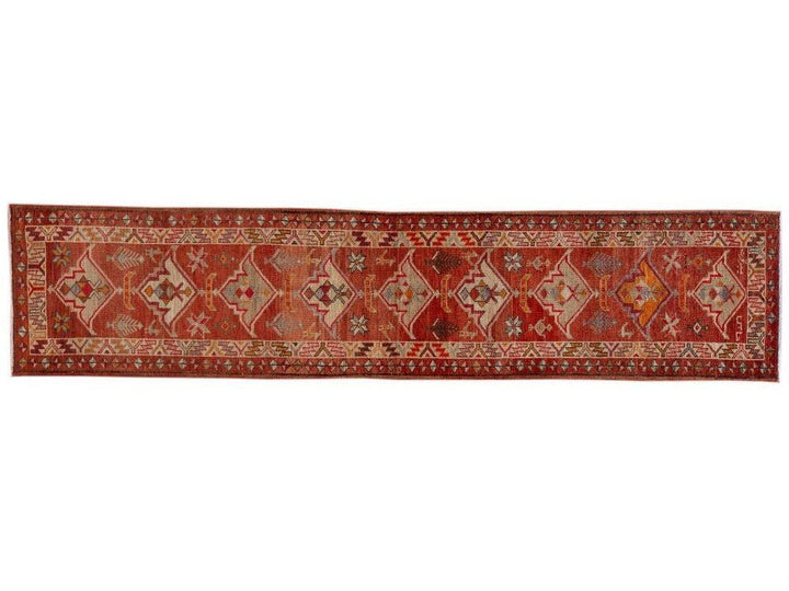 Early 20th Century  Anatolian Village Runner Rug, 3 X 13