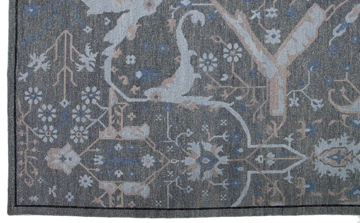 Modern Soumak Wool Rug 10 X 14