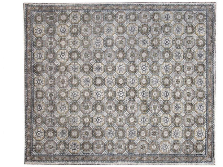Contemporary Soumak Style Wool Rug