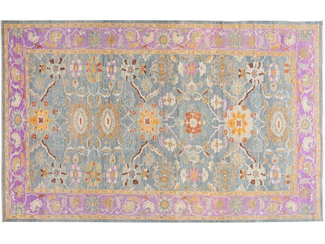Contemporary Sultanabad Wool Rug 10 X 16