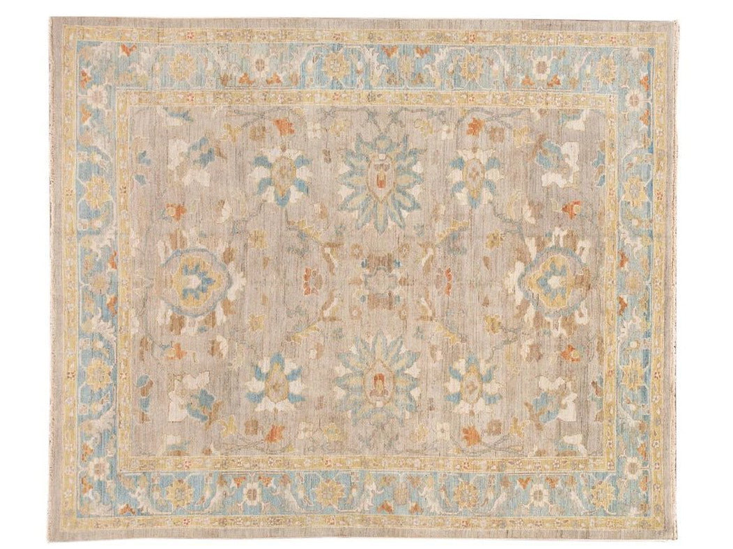 Contemporary Sultanabad Wool Rug 9 X 10