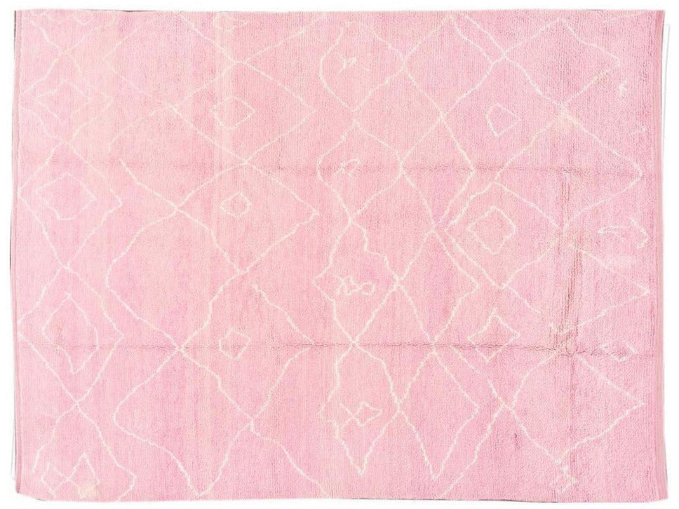 Modern Moroccan Style Wool Rug 8 X 11