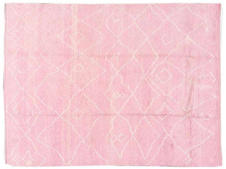 Modern Moroccan Style Wool Rug 8 X 11