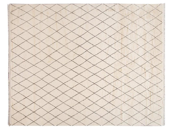 Modern Moroccan Style Oversize Wool Rug 12' x 15'