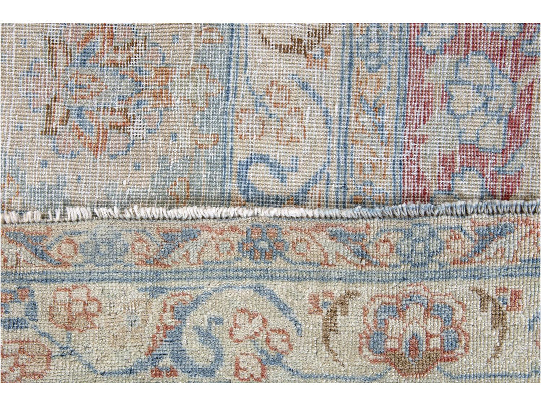 Antique Tabriz Wool Rug 10 X 12