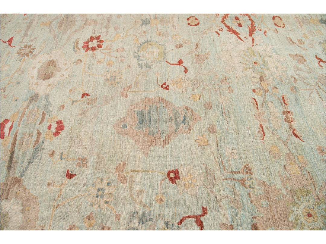 Modern Sultanabad Rug 16 X 23