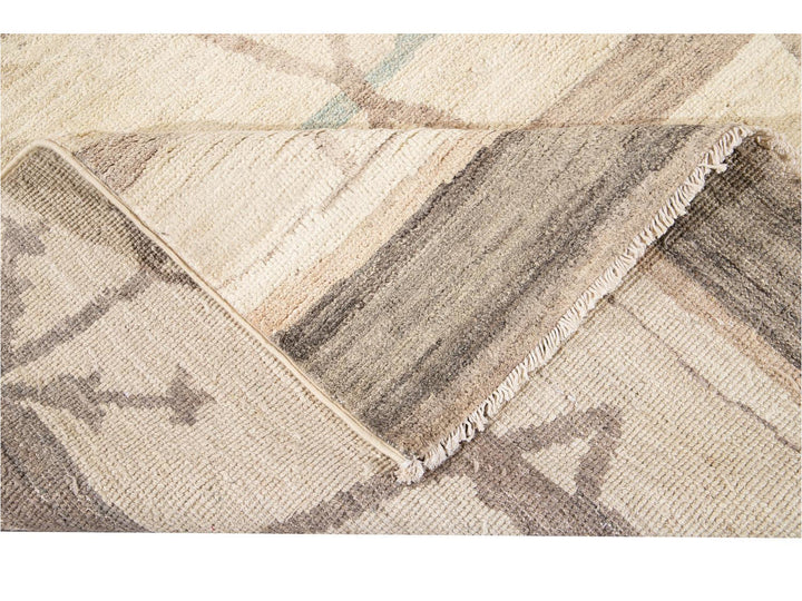 Modern Moroccan Style Wool Rug 9 X 12