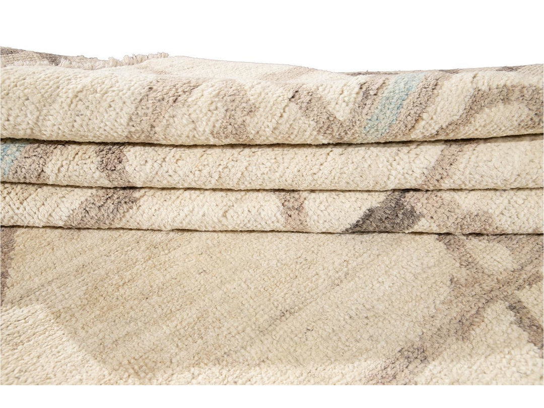 Modern Moroccan Style Wool Rug 9 X 12