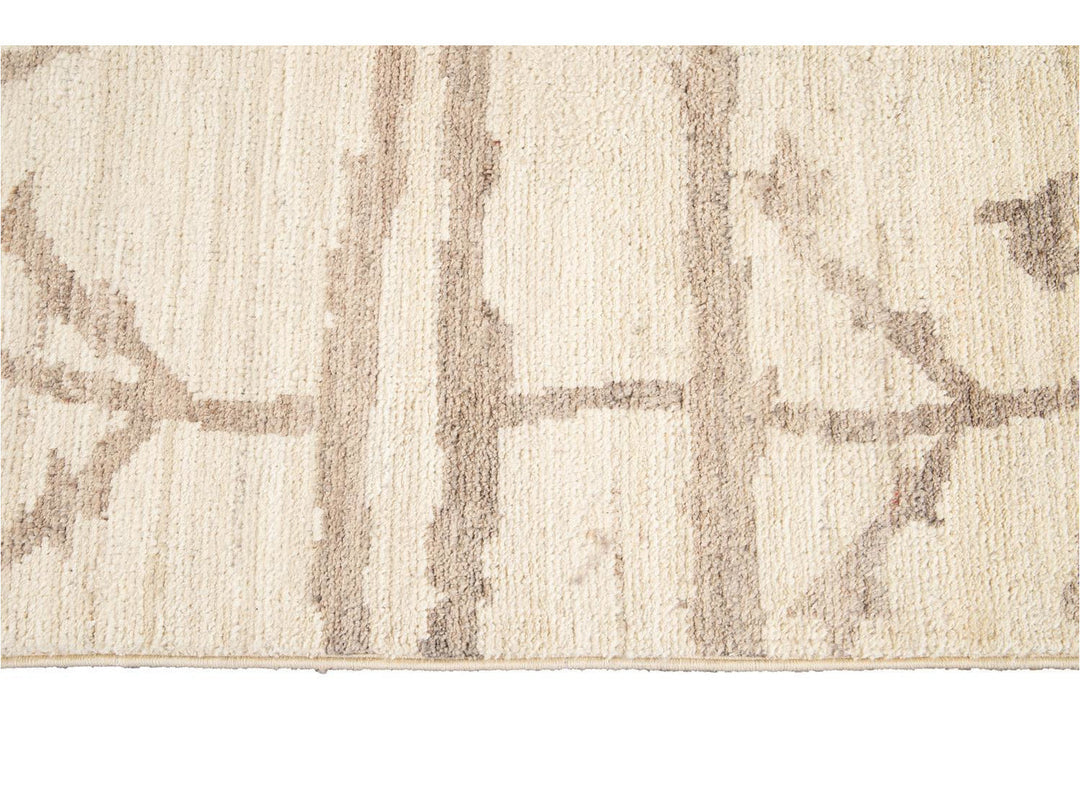 Modern Moroccan Style Wool Rug 9 X 12