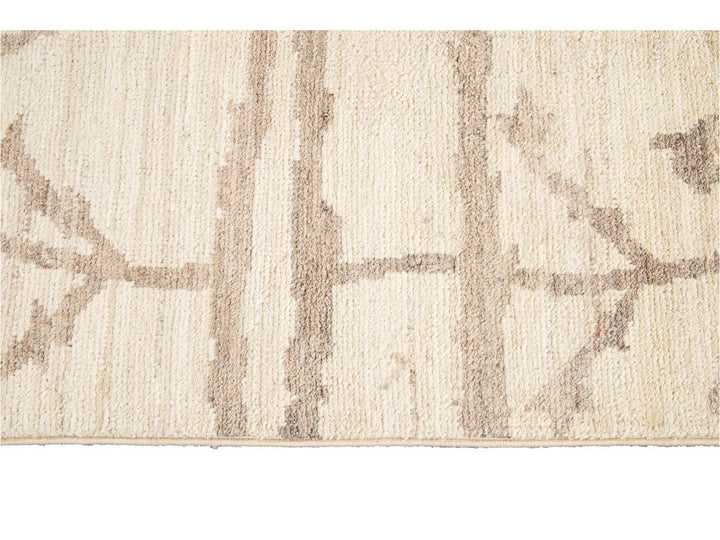 Modern Moroccan Style Wool Rug 9 X 12