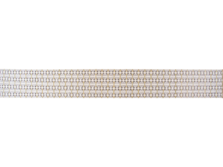 Modern Swedish Style Gray and Beige Handmade Geometric Wool Runner