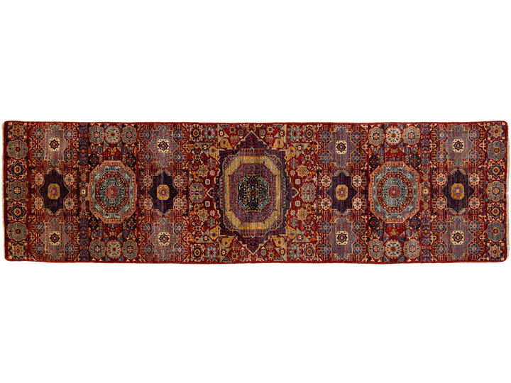 Modern Transitional Wool Runner 3 X 9