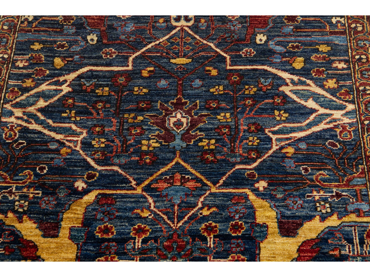 Modern Bidjar Wool Runner 3 X 18