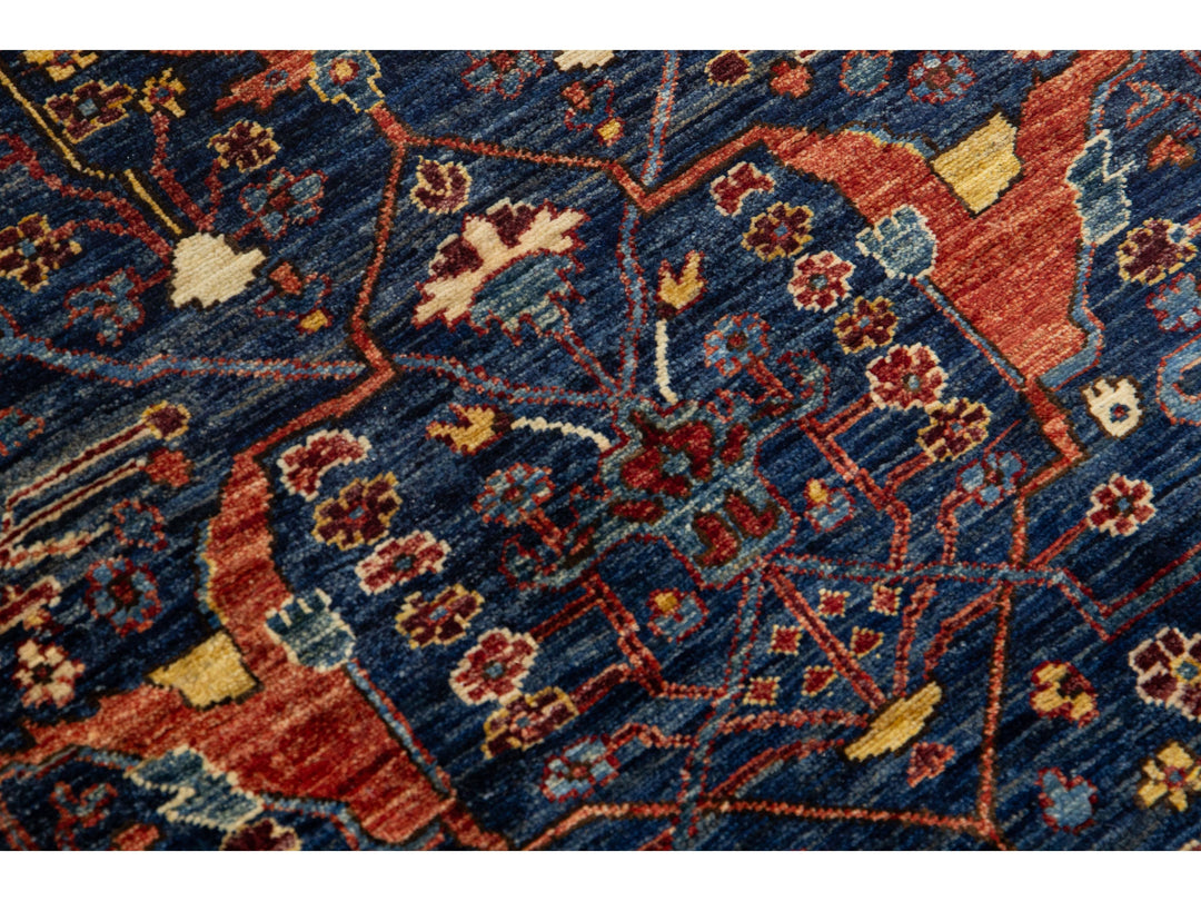 Modern Bidjar Wool Runner 3 X 18