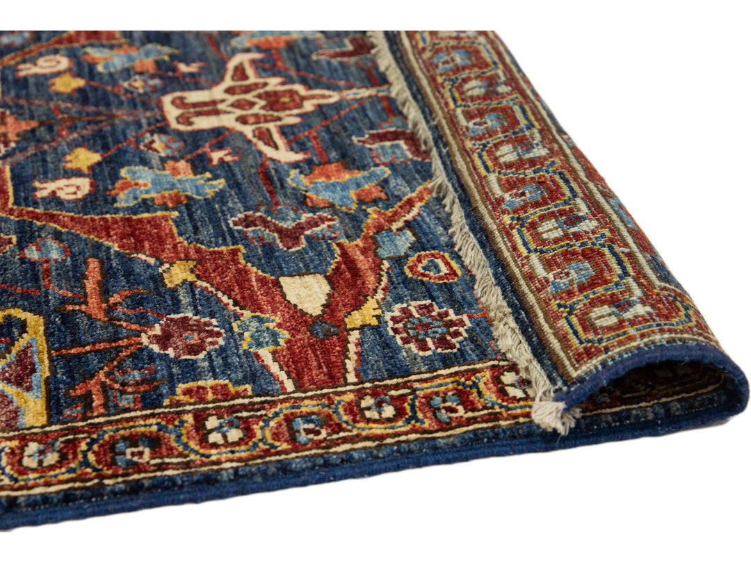 Modern Bidjar Wool Runner 3 X 18