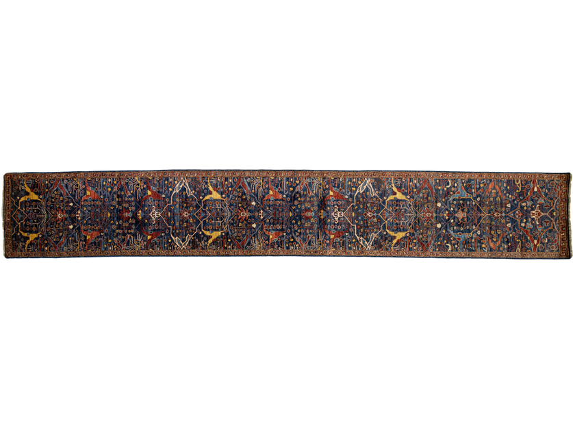 Modern Bidjar Wool Runner 3 X 18