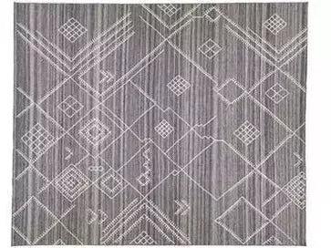 Modern Flaweave Wool Rug 13 X 15