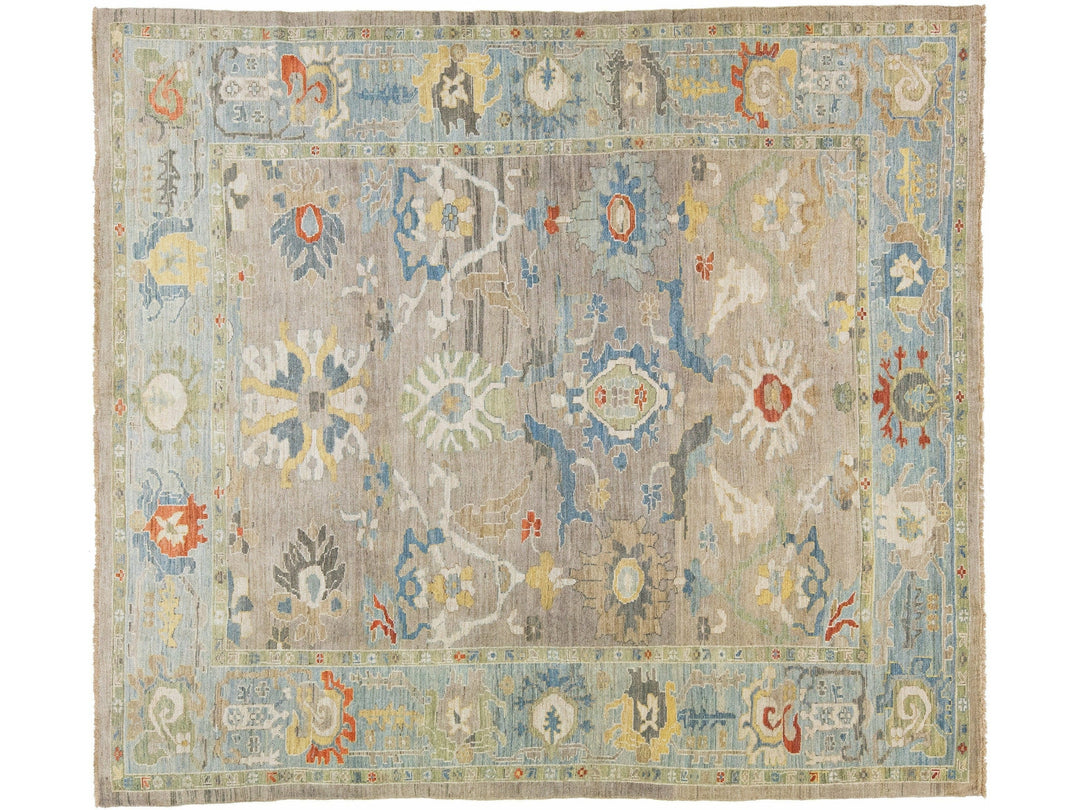 Modern Sultanabad Rug 10 X 11