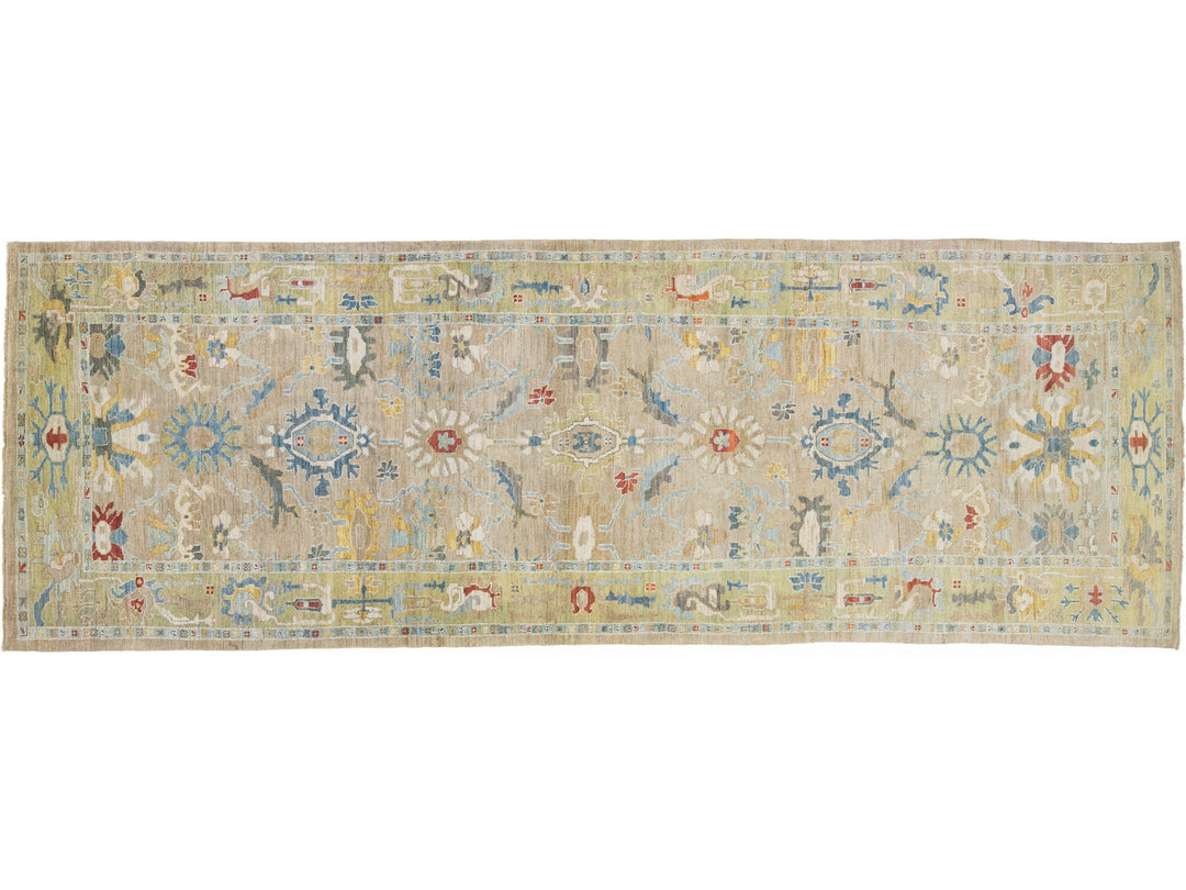 Modern Sultanabad Wool Runner 6 X 18