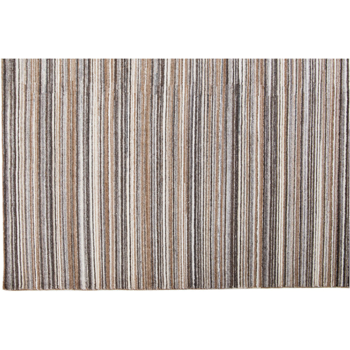 Modern Bamboo & Silk Rug 9 X 12